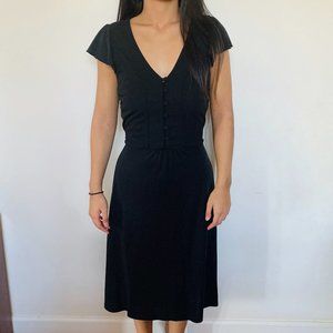 Ann Taylor LOFT Knee Length Cap Sleeve Dre…